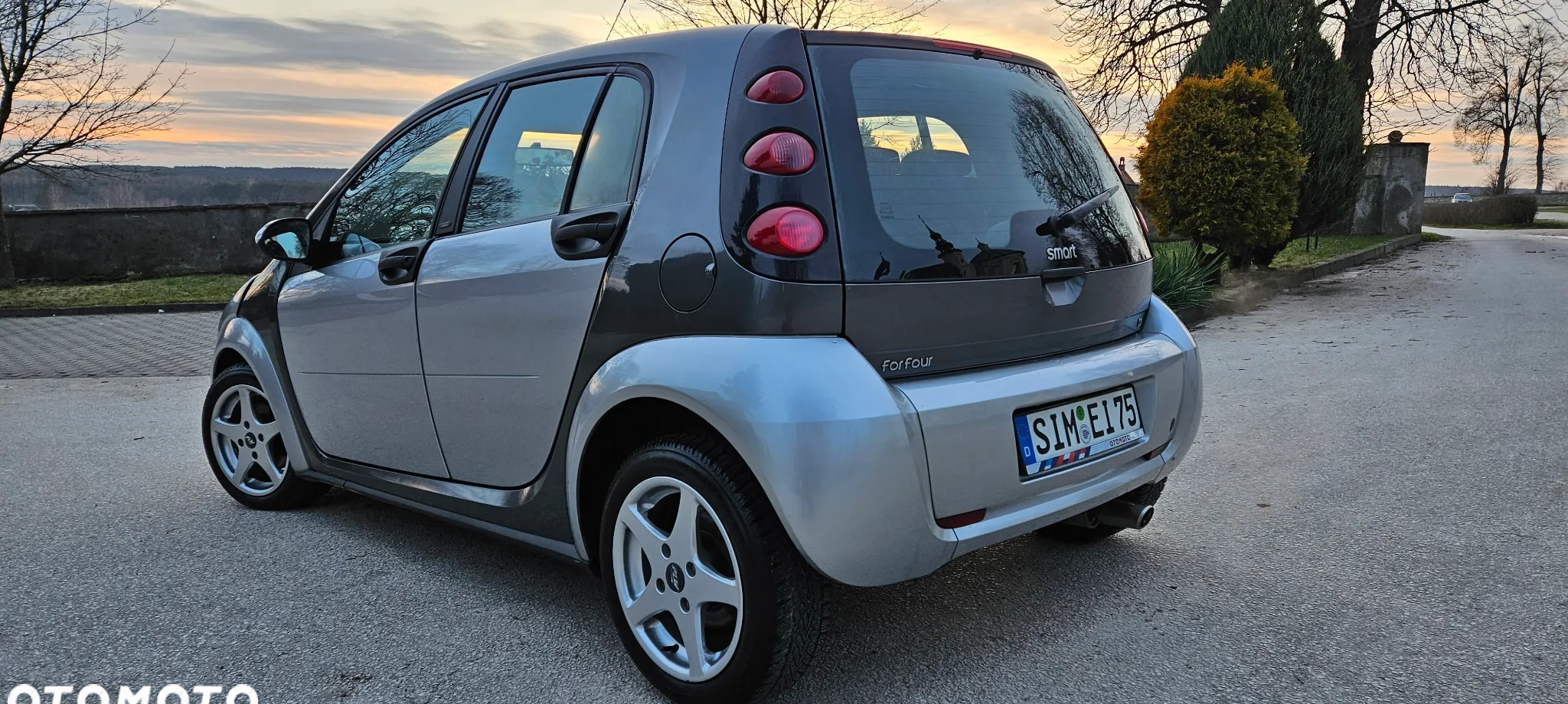 Smart Forfour cena 9999 przebieg: 156500, rok produkcji 2005 z Pszów małe 121